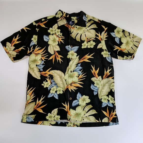 Silk Floral Hawaiian Shirt | Poshmark